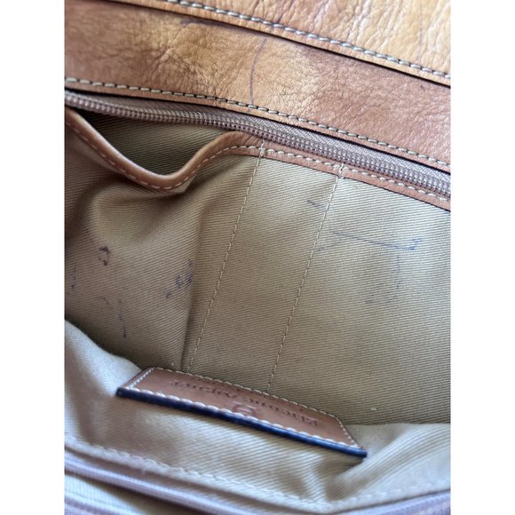 Etienne Aigner Tan Leather Handbag - Picture 10 of 13